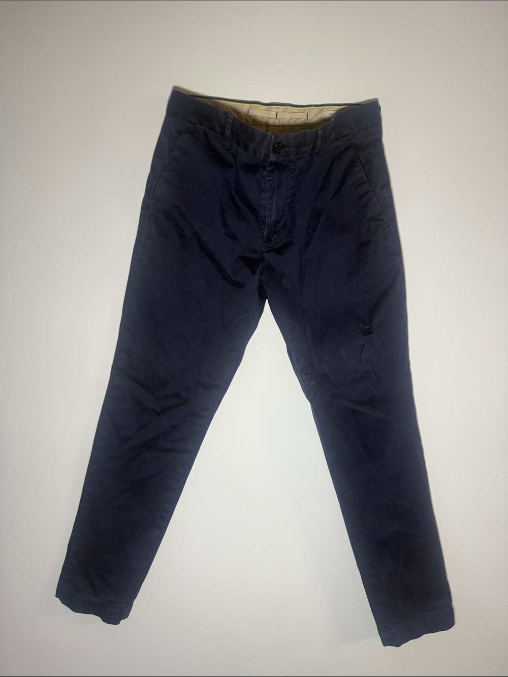 Banana Republic Navy Slim Fit Chinos
